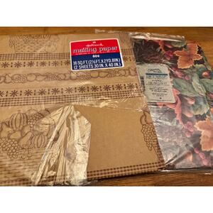 Vintage wrapping paper